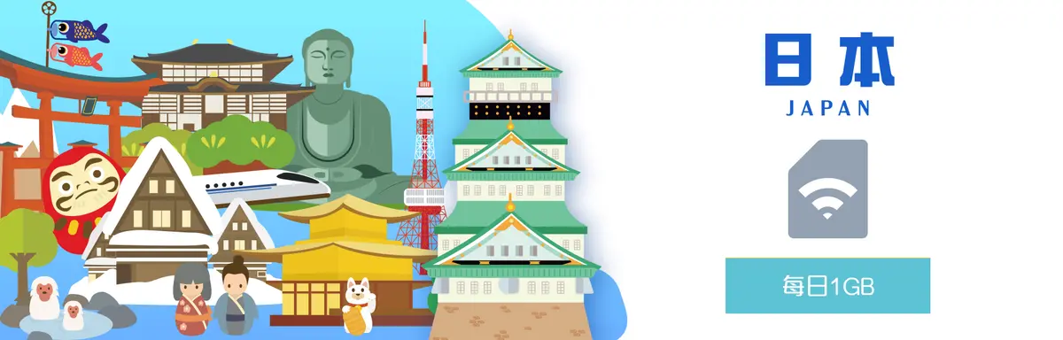 日本_每日1G